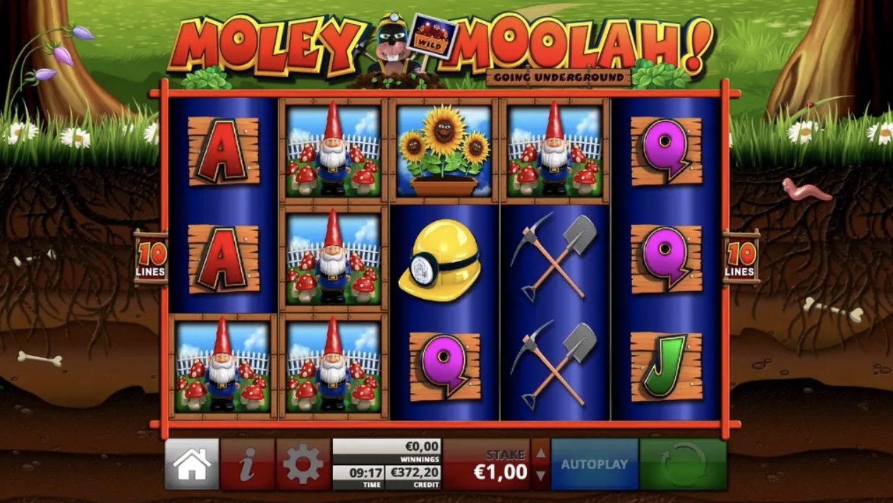 Слоты «Moley Moolah» в онлайн казино Джозз